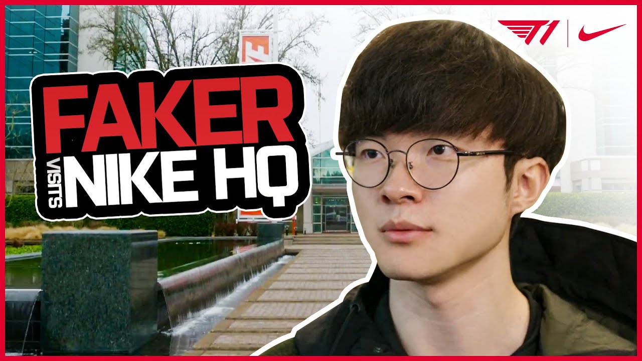 Nike partners with esports giants T1 and their LoL star Faker