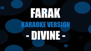 Farak - Mellifluous Karaoke | Divine |