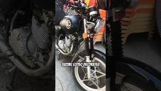 Suzuki GS150 Decoration Modification #shortsfeed #youtubeshorts #viral #shorts