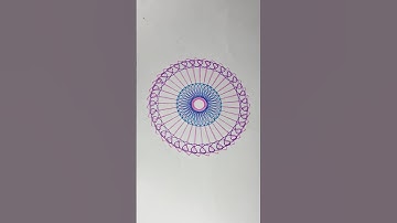 This Spirograph is Therapy for Your Senses 👁️✨ #SatisfyingArt