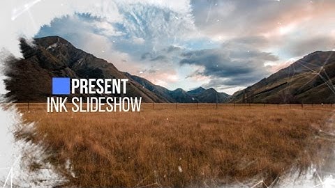 Ink Slideshow | Videohive After Effects Templates | Openers