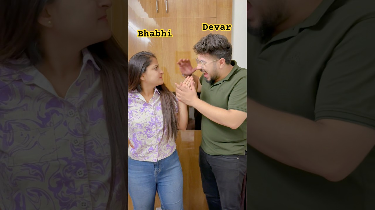 Bhabhi devar 😂 | Desi Comedy Short | Nok Jhok 