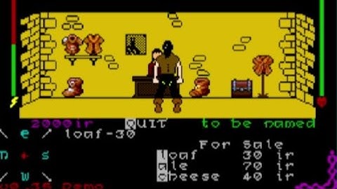 THE ADVENTURES OF CUCHALAIN THE GREAT (2023) Preview, ZX Spectrum Next