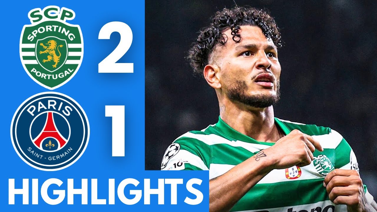 Sporting CP vs PSG (2-1) Highlights | UEFA Champions League 2025/26