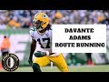 DAVANTE ADAMS ROUTE RUNNING Breakdown | Green Bay Packers | Top 5 WR?