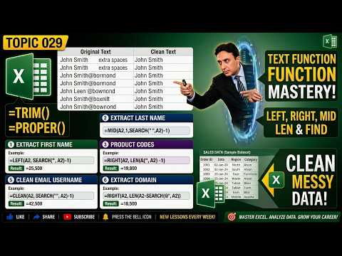 Topic029 [Text Function for Data Extracting ]