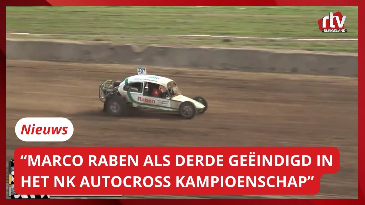 Marco Raben Marco Raben derde in NK Autocross kampioenschap | RTV Slingeland - YouTube