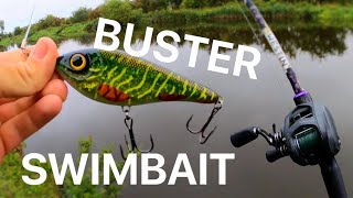 Pike Fishing with the StrikePro Buster Swimbait! (new lure 2020)