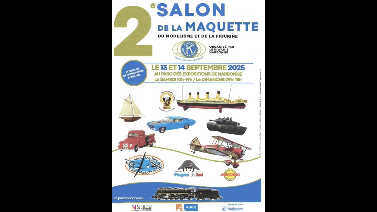 SALON de MODELISME de Narbonne 2025 - MODELISME NAVAL - MAQUETTES de BATEAUX - SHIPS' MODELS -