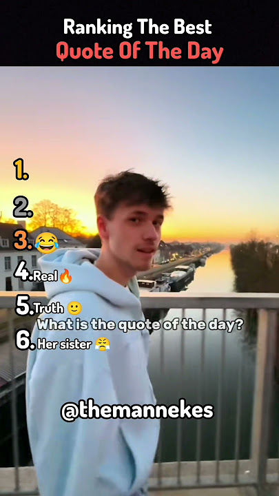 Ranking The Best Quote Of The Day Part 2