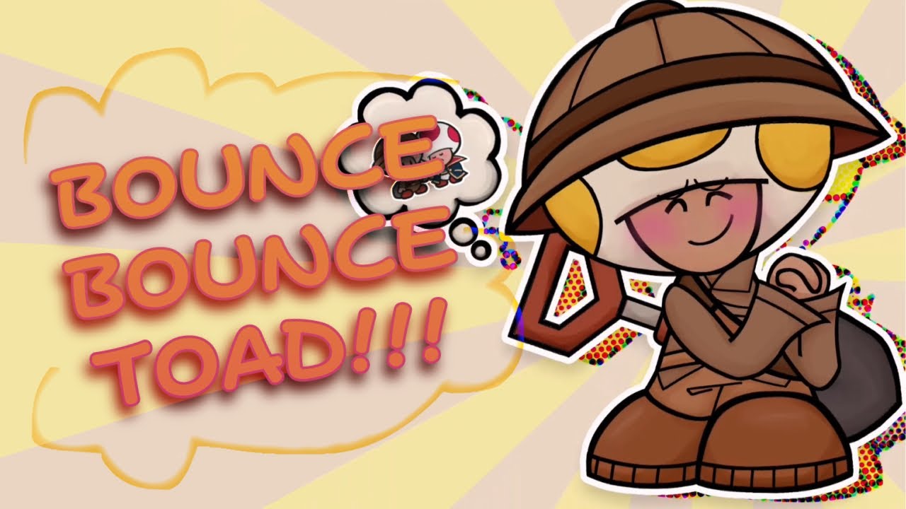 BOUNCE BOUNCE TOAD!!! origami king professor toad