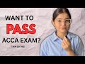 Want to Pass? THEN DO THIS! (Watch Before You Enter the Exam Hall) #acca #exam #youtube