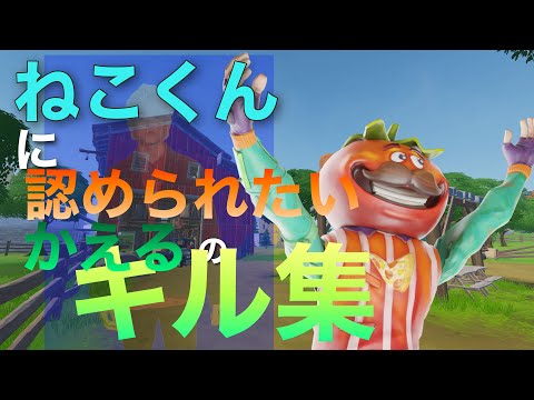 ねこくん好き集まれ！【アトラクトライト】ねこくんに認められたい蛙のキル集【フォートナイト】