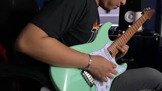 Afgan - Panah Asmara Guitar Solo Part with Soloking MS-1 guitar