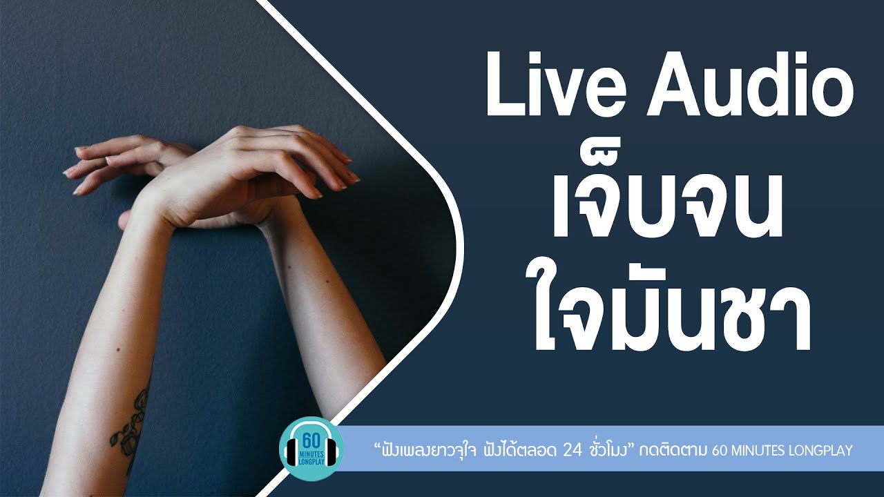 รวมฮิต Live Audio เจ็บจนใจมันชา l เปราะบาง,แผลในใจ,รักแท้ ดูแลไม่ได้,เหนื่อยไหม l【LONGPLAY】