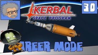 18000 Delta V ROCKET!  - Let's Play KSP 1.0.5 Career Mode - Ep.29 - Kerbal Space Program