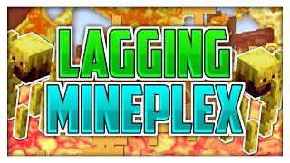 Lagging out Mineplex by spawning hundreds of mobs!