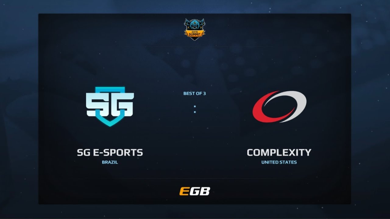 SG eSports vs compLexity, Game 1, Dota Summit 7, AM Qualifier
