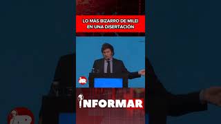 LO MÁS BIZARRO DE MILEI EN UNA DISERTACIÓN #javiermilei #noticias #argentina #parati