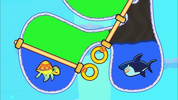 Save The Fish - Puzzle Game All Levels Gameplay For Android, IOS Mobile Part: 6