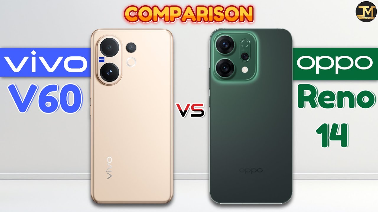 vivo V60 vs OPPO Reno 14 : Which Phone is Best 😮❓