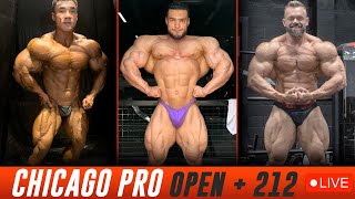 LIVE 🔴 Chicago Pro PREJUDGING + FINALS 2024 - Open Bodybuilding & 212 (Watchalong)