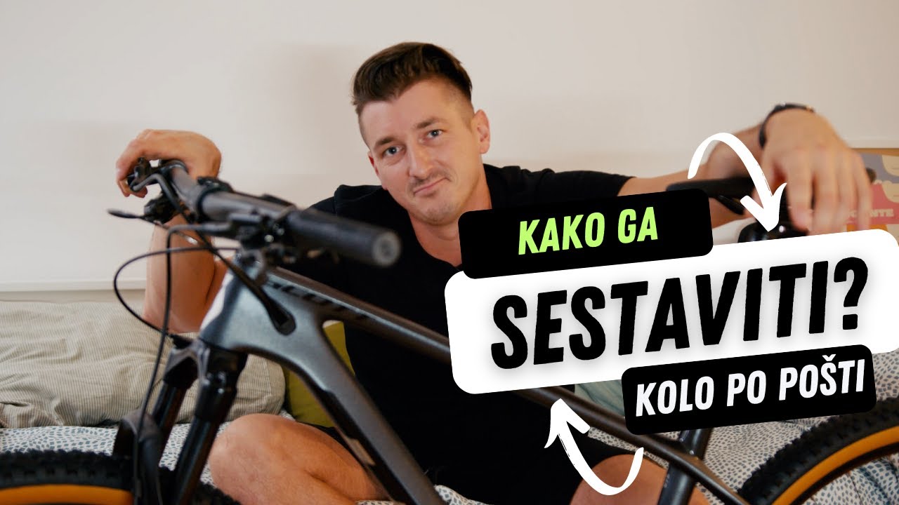 Naročilo kolesa po spletu - kako ga sestaviti?