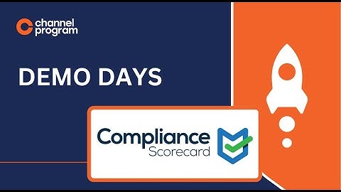 Demo Days // Compliance Scorecard