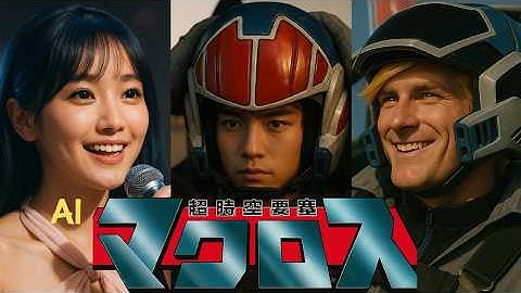 【AI REAL 超時空要塞マクロス】AI実写風MV『Beyond the Fold 光の彼方へ』#超時空要塞マクロス