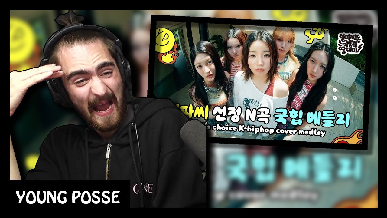 REACTION! | YOUNG POSSE - K-Hip Hop Cover Medley
