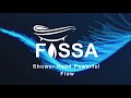 Fossa panda  shower head powerful flow with 15m chrome shower hose