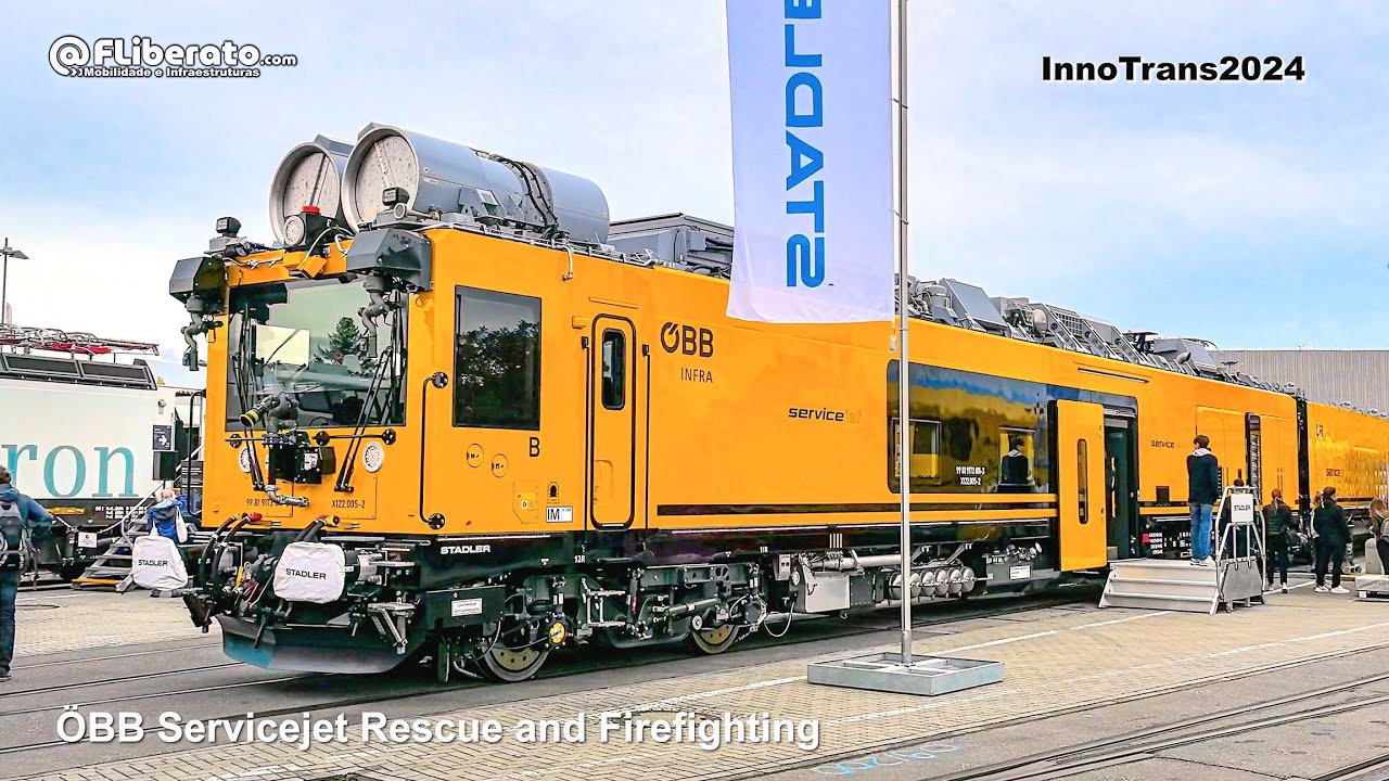 ÖBB Servicejet Rescue and Firefighting at InnoTrans2024