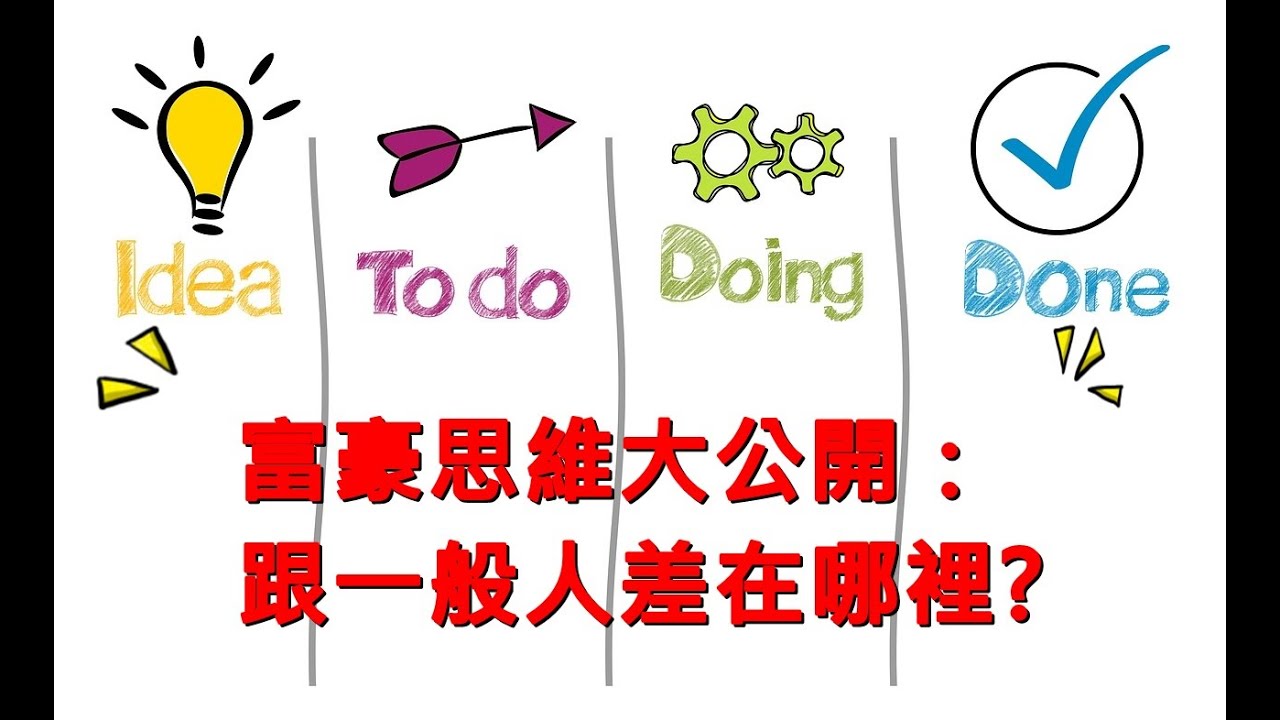 有錢人從不告訴你的思維秘密 - YouTube