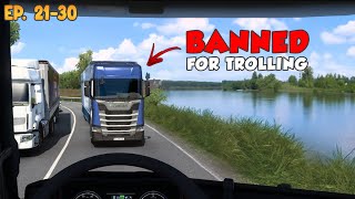 NOOBS on the road  Ep. 2130  Best moments | Funny moments  ETS2 Multiplayer