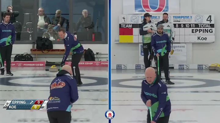 FEATURE  John Epping vs  Kevin Koe   QUARTERS   RBC Dominion Securities Western Showdown 4