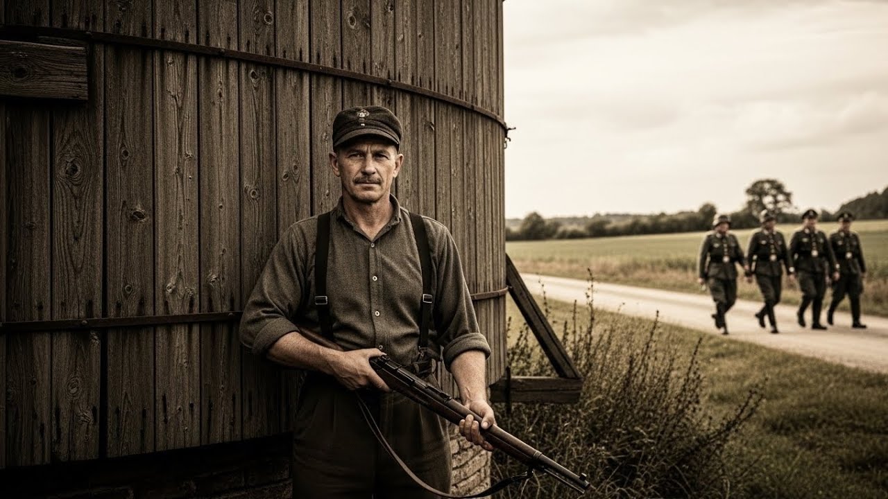 One Farmer, One Silo, 28 German Officers | WWII’s Most Silent Sniper Story