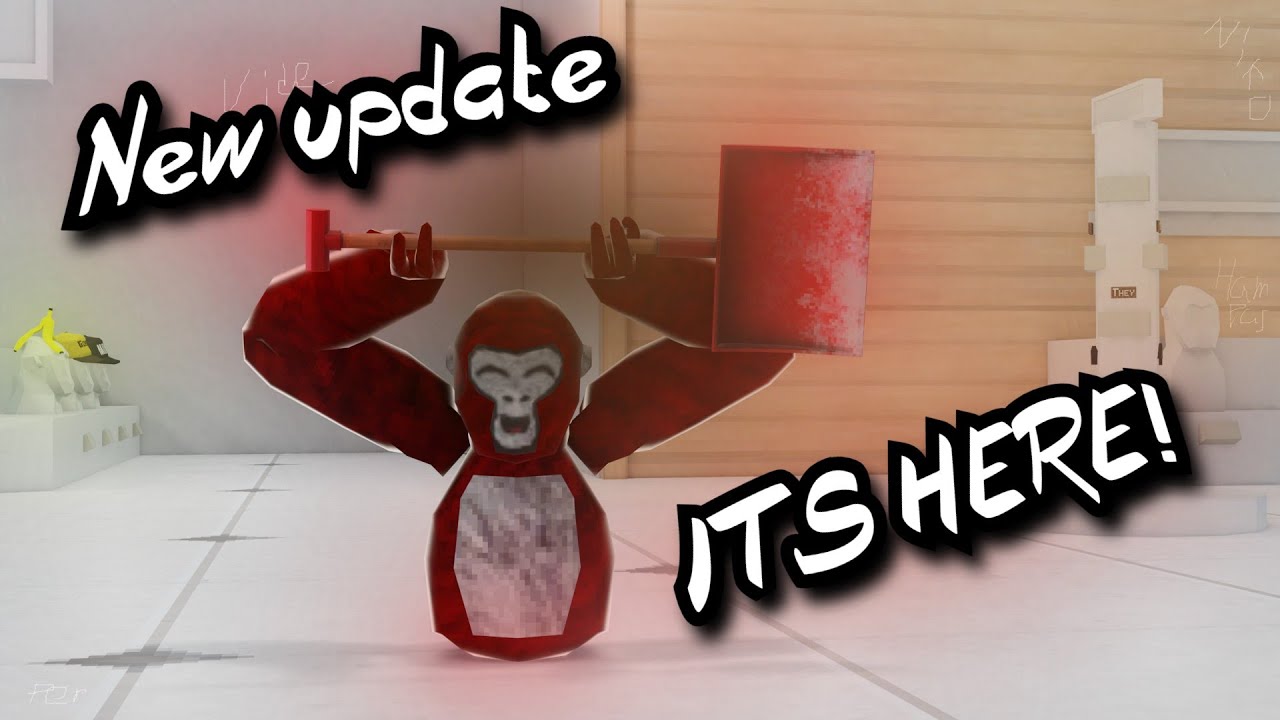 MY UPDATE HAS COME! (Gorilla tag update)