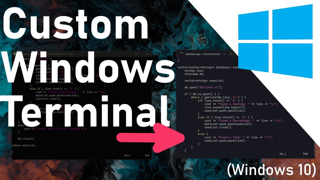 Windows Terminal Customization - Make your Terminal Look Amazing in Windows  10!! (Schemes & Themes) 