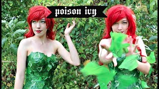 No Sew! DIY Poison Ivy Costume / Cosplay Tutorial | Natasha Rose
