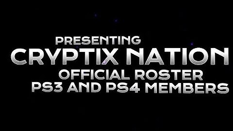 Official Cryptix Nation Roster!!!