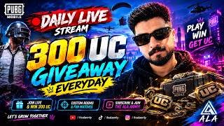 🔴 EVERYDAY UC GIVEAWAY 🔴 |  PUBG MOBILE LIVE  | CUSTOM ROOMS screenshot 2