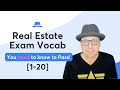 2023 real estate exam vocab you must know  words 120