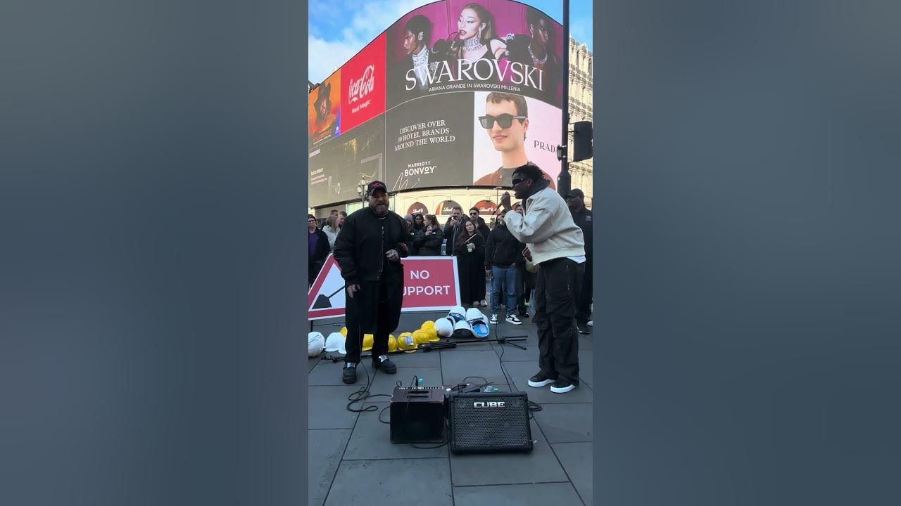 Teddy Swims and Victor Ray busking in London. #teddyswims #london #busking
