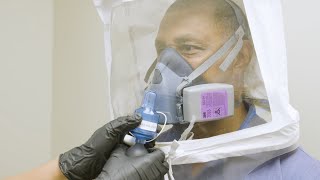 Respiratory fit test at SPI Health and Safety