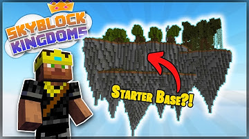 I Built the Biggest Island on Skyblock Kingdoms