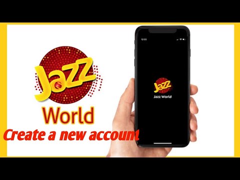 Jazz world app create new account