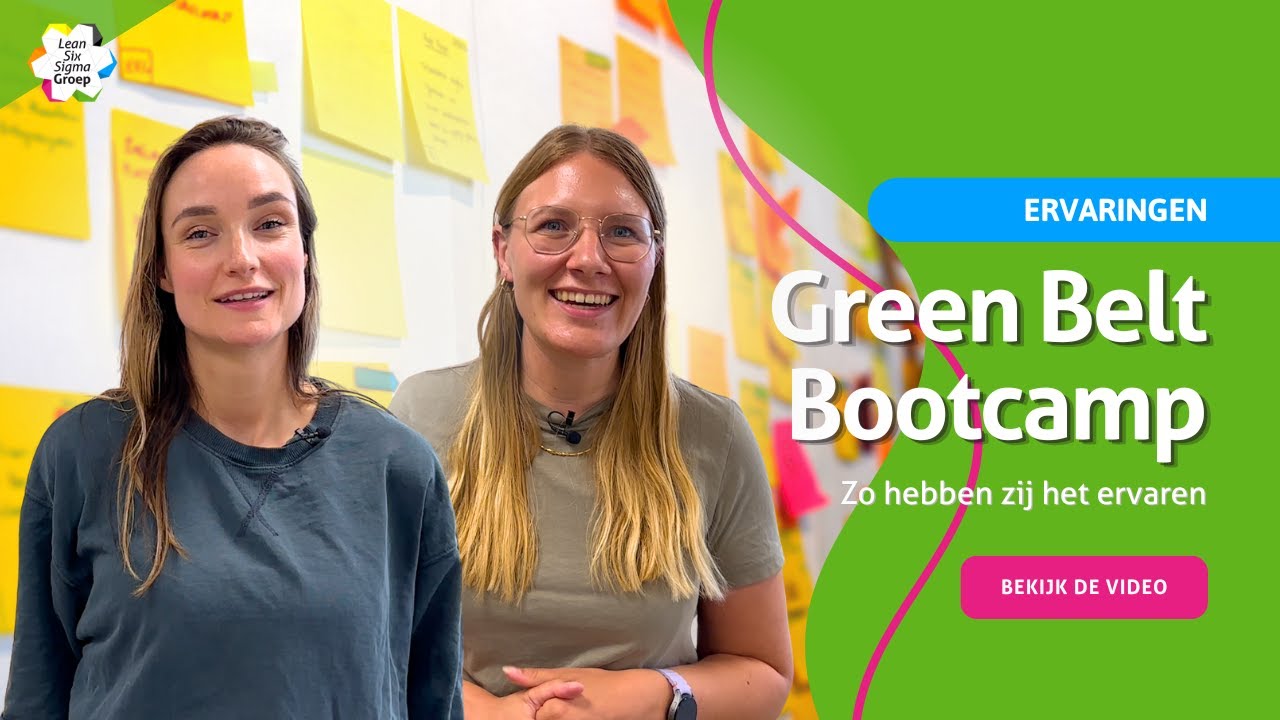 🎥 Ervaringen uit de Lean Six Sigma Green Belt Bootcamp
