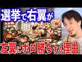 選挙で右翼が強い理由【ひろゆき切り抜き】