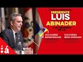 Presidente Luis Abinader ofrece declaraciones a su regreso del viaje oficial a España y Andorra