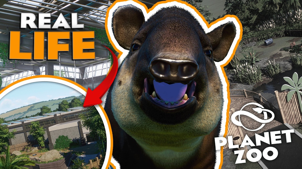 🌴 Building a Tapir Habitat in Planet Zoo, But I Need To Follow AZA Guidelines